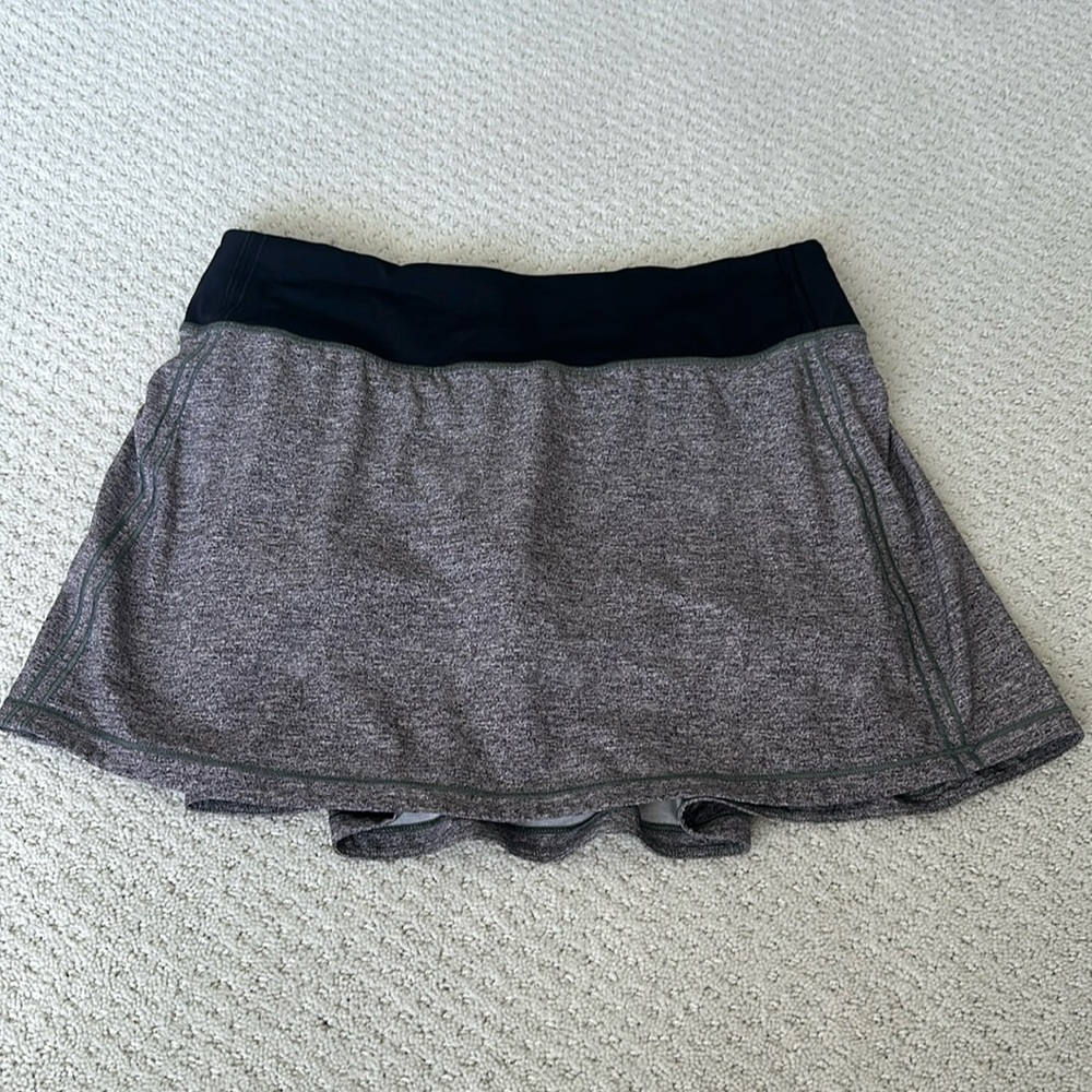 Lululemon Pace Rival mid rise skirt, *long size 6